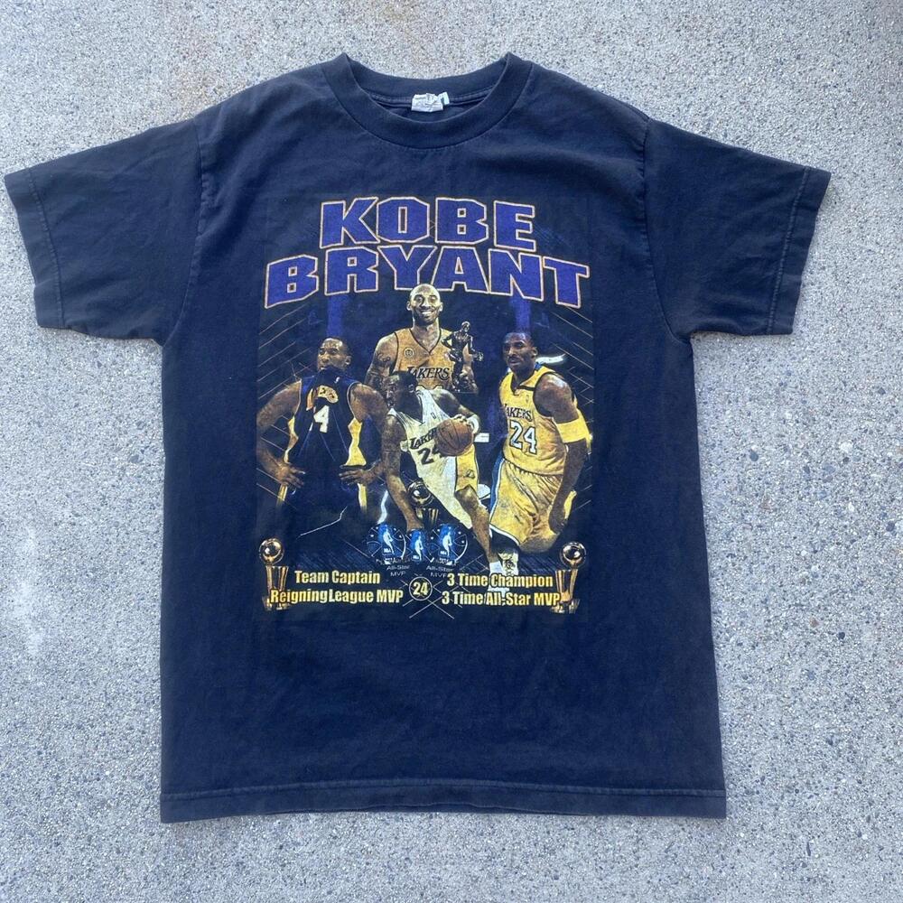 Kobe Bryant Los Angeles Lakers 2009 Playoffs T-Shirt Medium